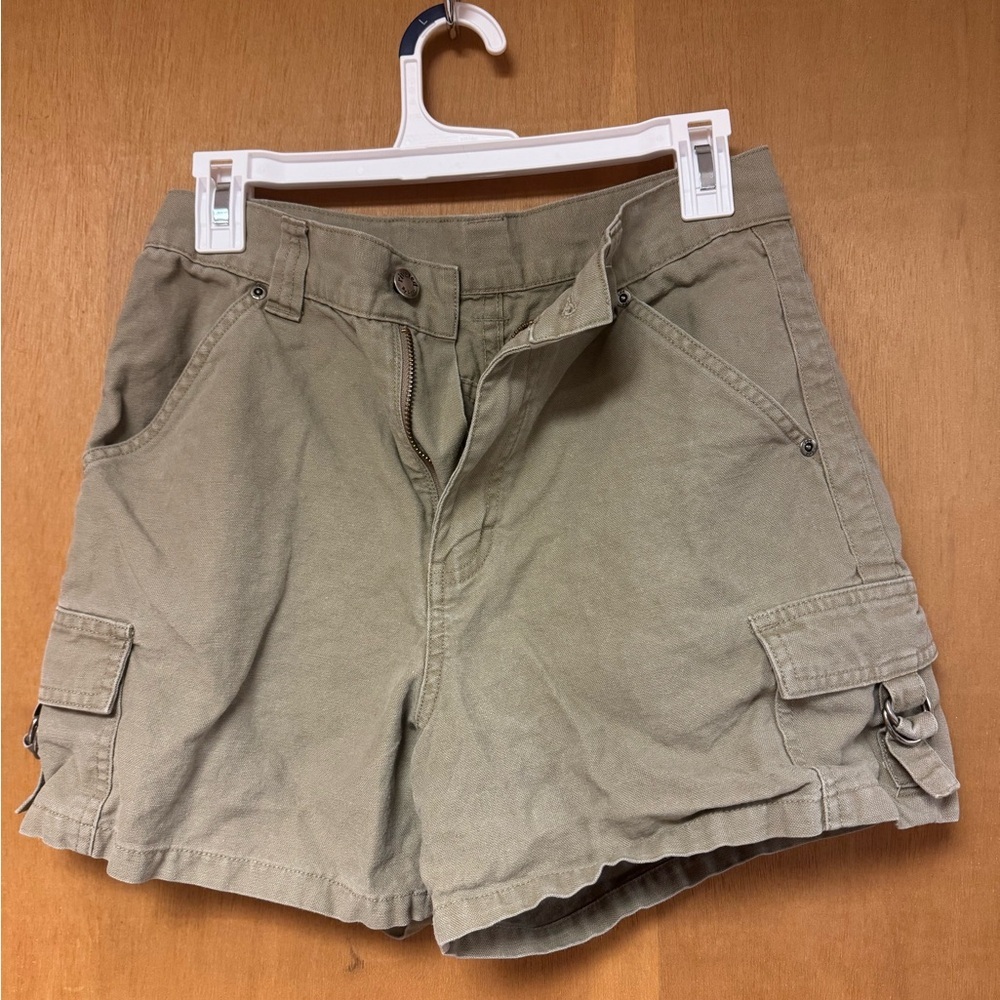VINTAGE LEE Riveted cargo shorts size 6